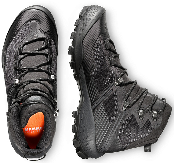 Кроссовки женские Mammut Ducan II High Gtx Black - Фото 3 большая
