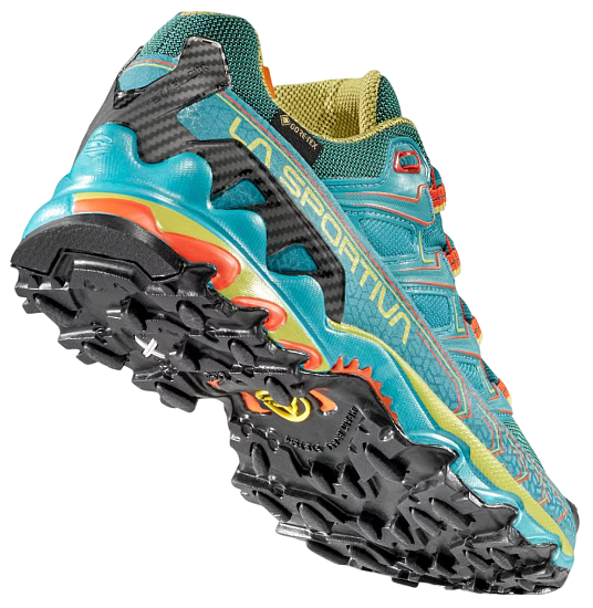 Кроссовки женские La Sportiva Ultra Raptor II Gtx Lagoon/Green Banana - Фото 2 большая