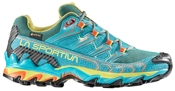 Кроссовки женские La Sportiva Ultra Raptor II Gtx Lagoon/Green Banana - Фото 1 большая