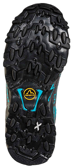 Кроссовки женские La Sportiva Ultra Raptor II Mid Gtx Carbon/Topaz - Фото 2 большая