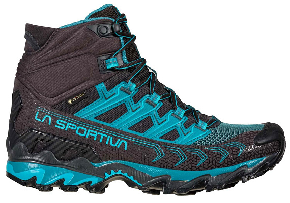 Кроссовки женские La Sportiva Ultra Raptor II Mid Gtx Carbon/Topaz - Фото 1 большая