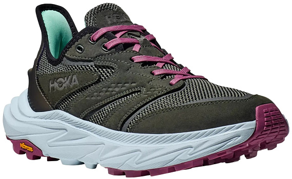 Кроссовки женские Hoka Anacapa 2 Freedom Outer Orbit/Overcast - Фото 6 большая