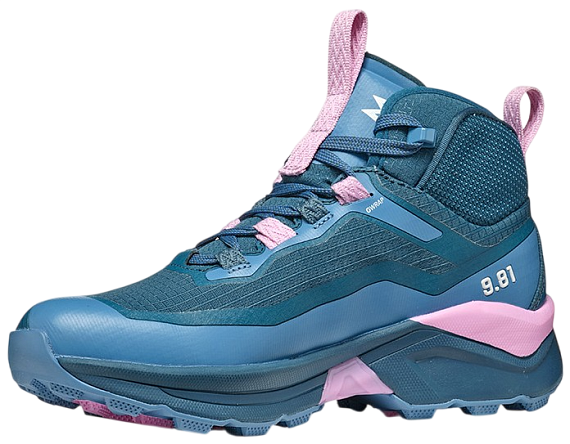 Кроссовки женские Garmont 9.81 Engage Mid Gtx Corsair Blue/Lavender Rose - Фото 4 большая