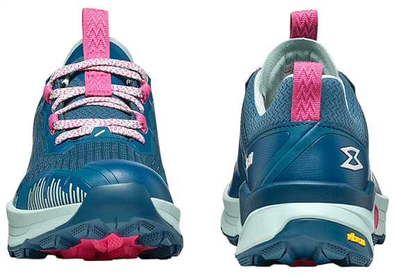 Кроссовки женские Garmont 9.81 Engage Gtx Corsair Blue/Raspberry Pink - Фото 4 большая