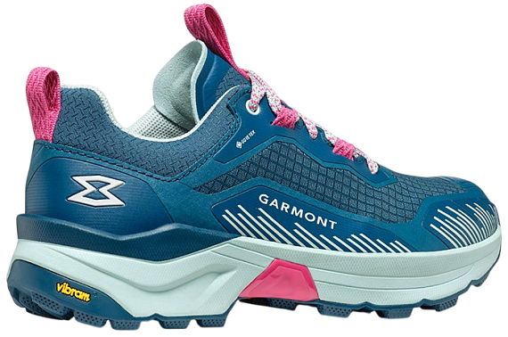 Кроссовки женские Garmont 9.81 Engage Gtx Corsair Blue/Raspberry Pink - Фото 6 большая