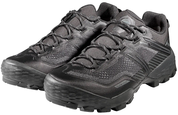 Кроссовки женские Mammut Ducan II Low Gtx Black - Фото 2 большая