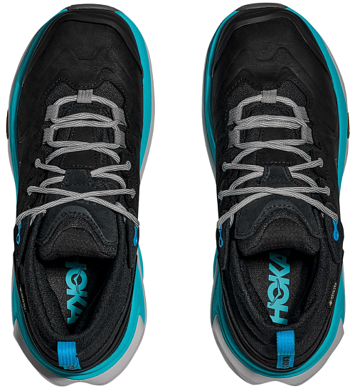 Кроссовки женские Hoka Kaha 3 Low Gtx Black/Cielo Blue - Фото 2 большая