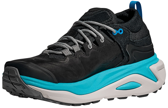Кроссовки женские Hoka Kaha 3 Low Gtx Black/Cielo Blue - Фото 4 большая
