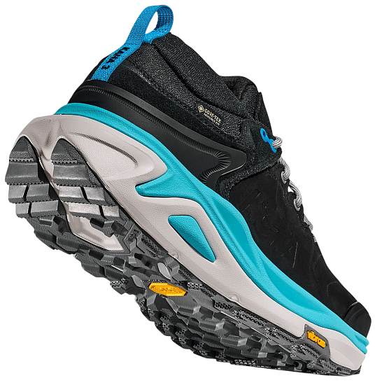 Кроссовки женские Hoka Kaha 3 Low Gtx Black/Cielo Blue - Фото 5 большая