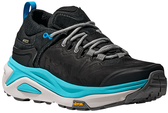 Кроссовки женские Hoka Kaha 3 Low Gtx Black/Cielo Blue - Фото 6 большая