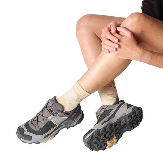 Кроссовки женские Salomon X Ultra 5 Gtx Plum Kitten/Nine Iron/Soft Clay - Фото 2 большая