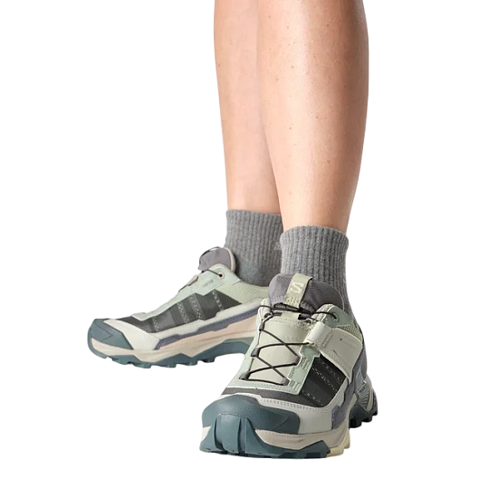 Кроссовки женские Salomon X Ultra 5 Gtx Seagrass/Turbulence/Tender Peach - Фото 4 большая