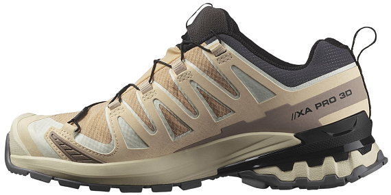 Кроссовки женские Salomon Xa Pro 3D V9 Gtx Hazelnut/Tender/Black - Фото 4 большая