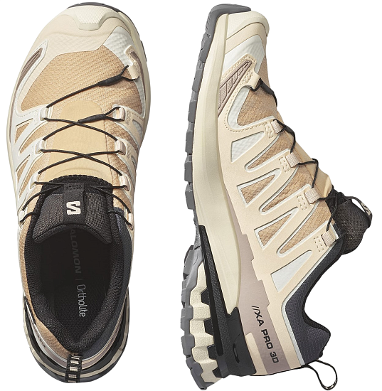 Кроссовки женские Salomon Xa Pro 3D V9 Gtx Hazelnut/Tender/Black - Фото 5 большая