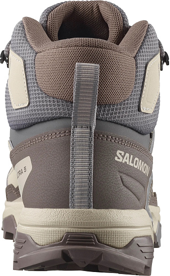 Кроссовки женские Salomon X Ultra 5 Mid Gtx Excalibur/Iron/Gull - Фото 6 большая