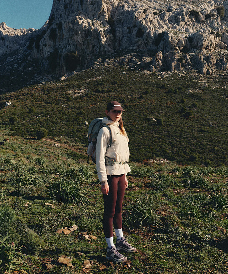 Кроссовки женские Salomon X Ultra 5 Mid Gtx Excalibur/Iron/Gull - Фото 9 большая