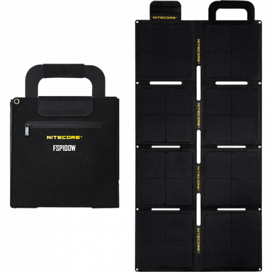 Водонепроницаемая солнечная панель Nitecore FSP100W - Фото 1 большая