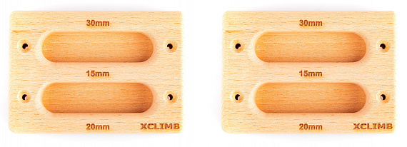 Набор планок Xclimb Патчи 1,5-2-3 см - Фото 1 большая