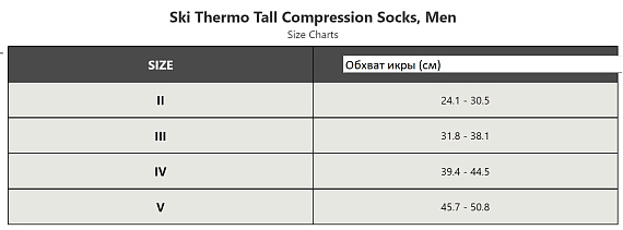 Носки мужские CEP C242M Ski Merino Tall Blue - Фото 2 большая