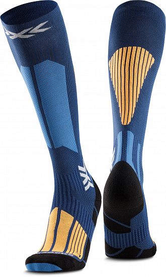 Носки X-Socks Ski Touring Perform Otc Marine/Orange - Фото 1 большая