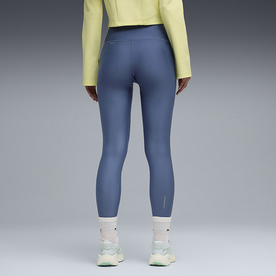 Тайтсы женские Puma Run Vel FL Dark Indigo - Фото 6 большая