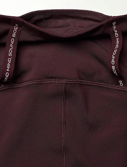 Тайтсы женские ASICS Road High Waist Dark Currant - Фото 7 большая