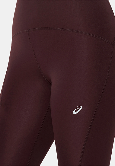 Тайтсы женские ASICS Road High Waist Dark Currant - Фото 8 большая
