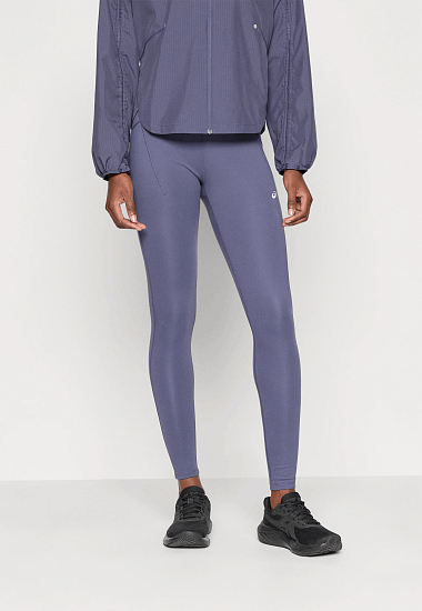 Тайтсы женские ASICS Road Winter High Waist Indigo Fog - Фото 2 большая
