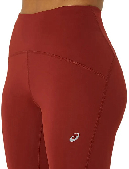 Тайтсы женские ASICS Road High Waist Deep Red - Фото 7 большая