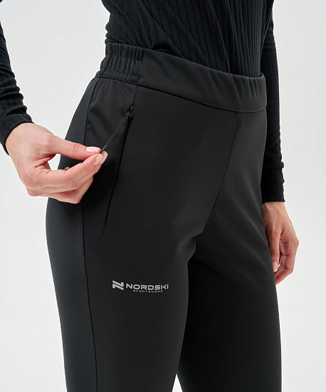 Брюки женские Nordski Pro 2.0 Black - Фото 6 большая