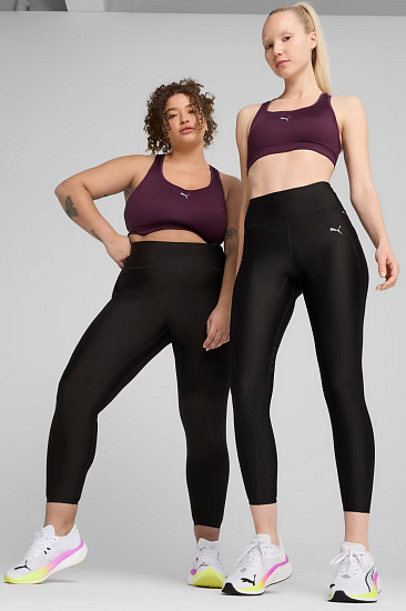 Тайтсы женские Puma Run Ultraform 7/8 Black - Фото 2 большая