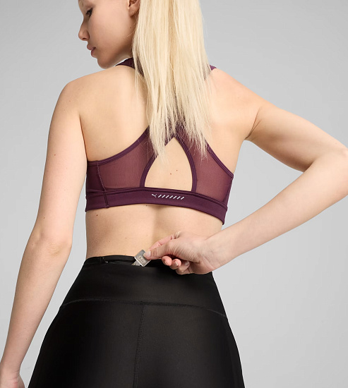 Тайтсы женские Puma Run Ultraform 7/8 Black - Фото 3 большая