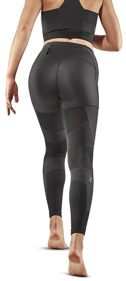 Тайтсы женские CEP CU62W Compression Black - Фото 4 большая