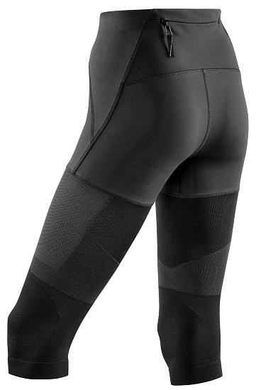 Тайтсы женские CEP Compression 3/4 CU61W Black - Фото 2 большая