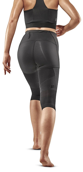 Тайтсы женские CEP Compression 3/4 CU61W Black - Фото 4 большая