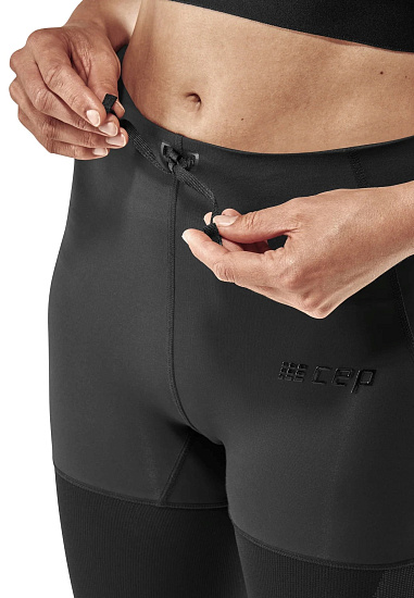Тайтсы женские CEP Compression 3/4 CU61W Black - Фото 5 большая