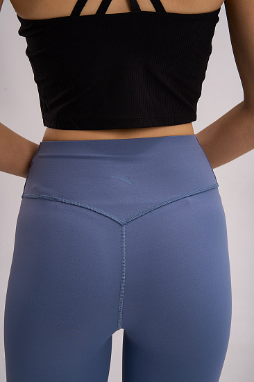 Тайтсы женские Anta Pro Twilight Blue - Фото 7 большая