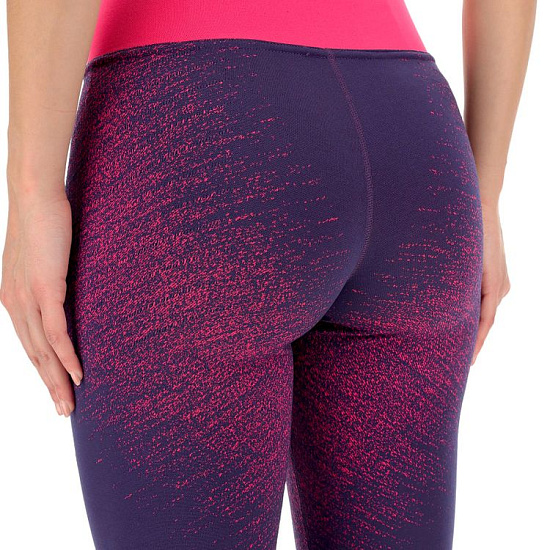 Тайтсы женские UYN Running Exceleration Long Plum/Pink Yarrow - Фото 5 большая