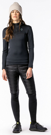 Шорты женские Scott Insuloft Tech Black - Фото 3 большая