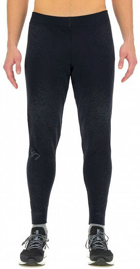 Брюки мужские UYN Running Exceleration Black/Cloud - Фото 1 большая