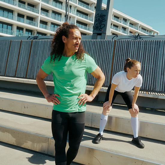 Тайтсы мужские CEP CU62M Compression Black - Фото 14 большая