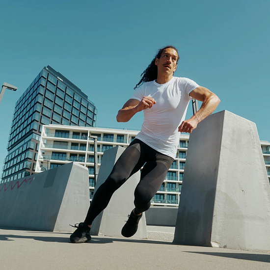 Тайтсы мужские CEP CU62M Compression Black - Фото 16 большая