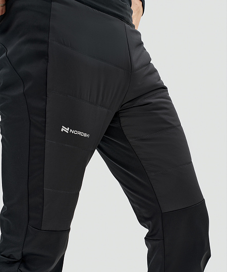 Брюки мужские Nordski Hybrid Pro 2.0 Black - Фото 5 большая