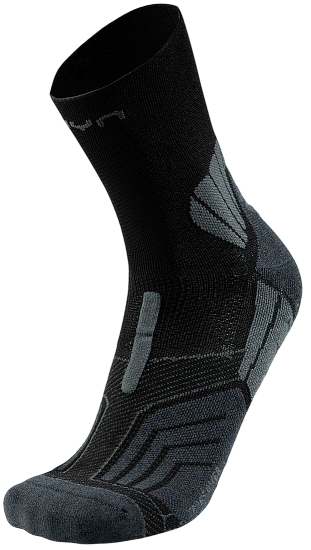 Носки UYN Cross Over Grip Black - Фото 1 большая