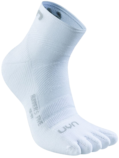 Носки женские UYN Runner'S Five Low Cut White - Фото 1 большая