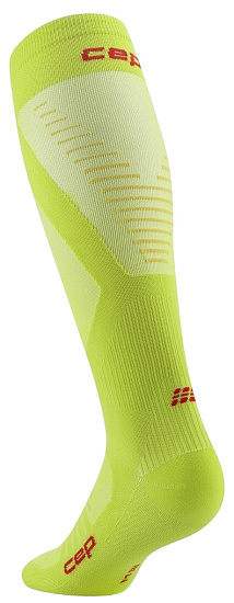 Носки женские CEP C1UPW Pro Run Tall Lime - Фото 2 большая