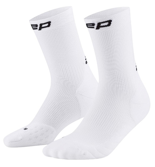 Носки женские CEP C105W Core Run Mid Cut 5.0 White - Фото 3 большая
