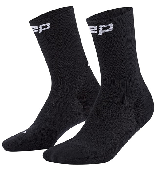 Носки женские CEP C105W Core Run Mid Cut 5.0 Black - Фото 3 большая