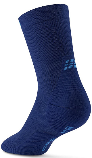 Носки женские CEP C105W Core Run Mid Cut 5.0 Dark Blue - Фото 2 большая