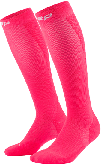 Носки женские CEP C125W Core Run Tall 5.0 Pink - Фото 3 большая